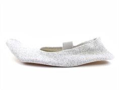 Carite balance gym shoes silver glitter